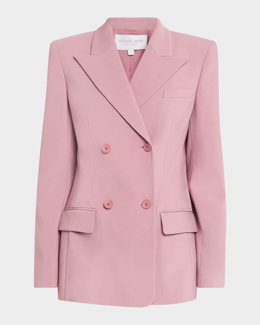 ジャケット Michael By Michael Kors Double-Breasted Jacket Michael Kors Collection Double-Breasted Blazer Jacket