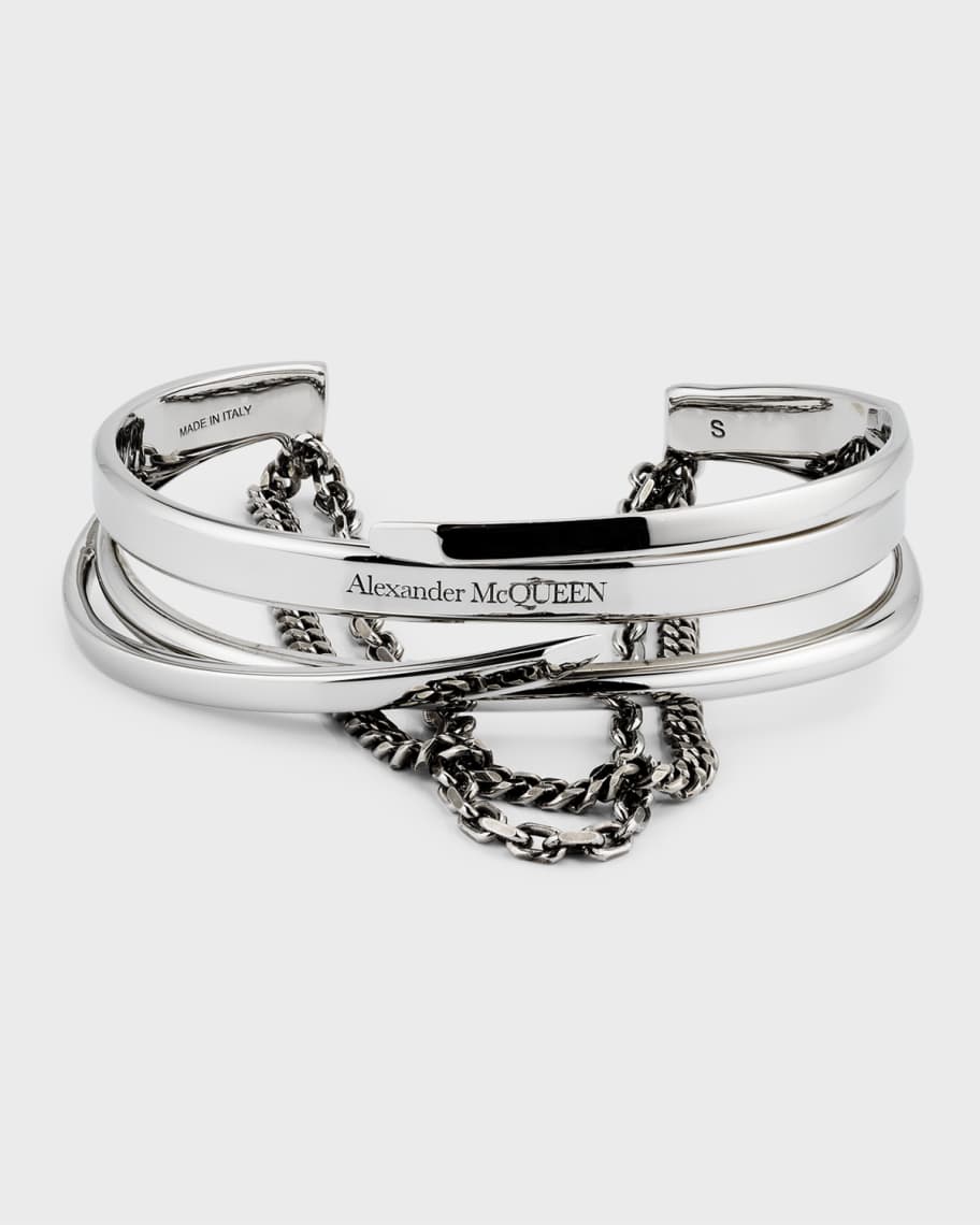 Alexander Mcqueen Silver Bracelet 2025 | www.urbag.ws
