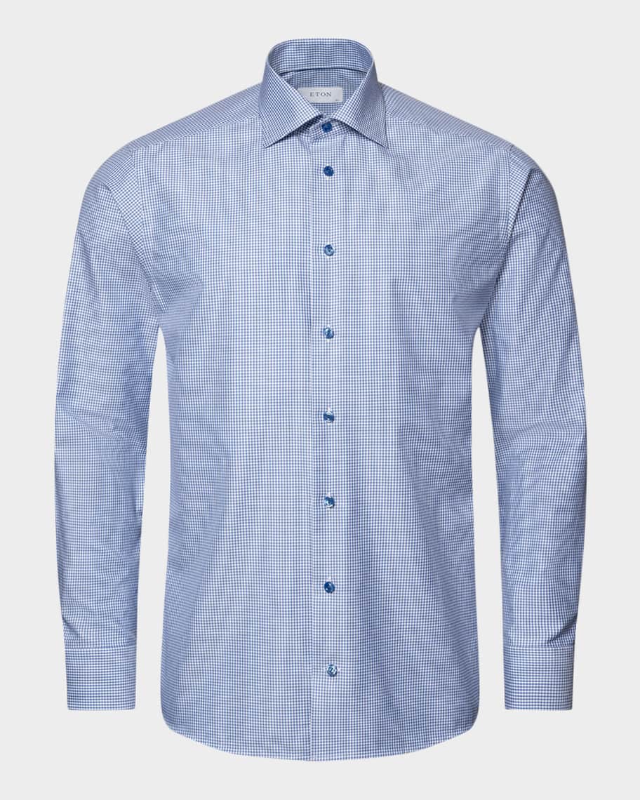 Eton Men's Slim Fit Twill Dress Shirt | Neiman Marcus