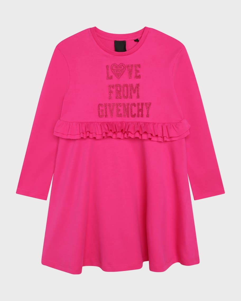 Givenchy Girl s Love From Givenchy Jersey Dress Size 8 14