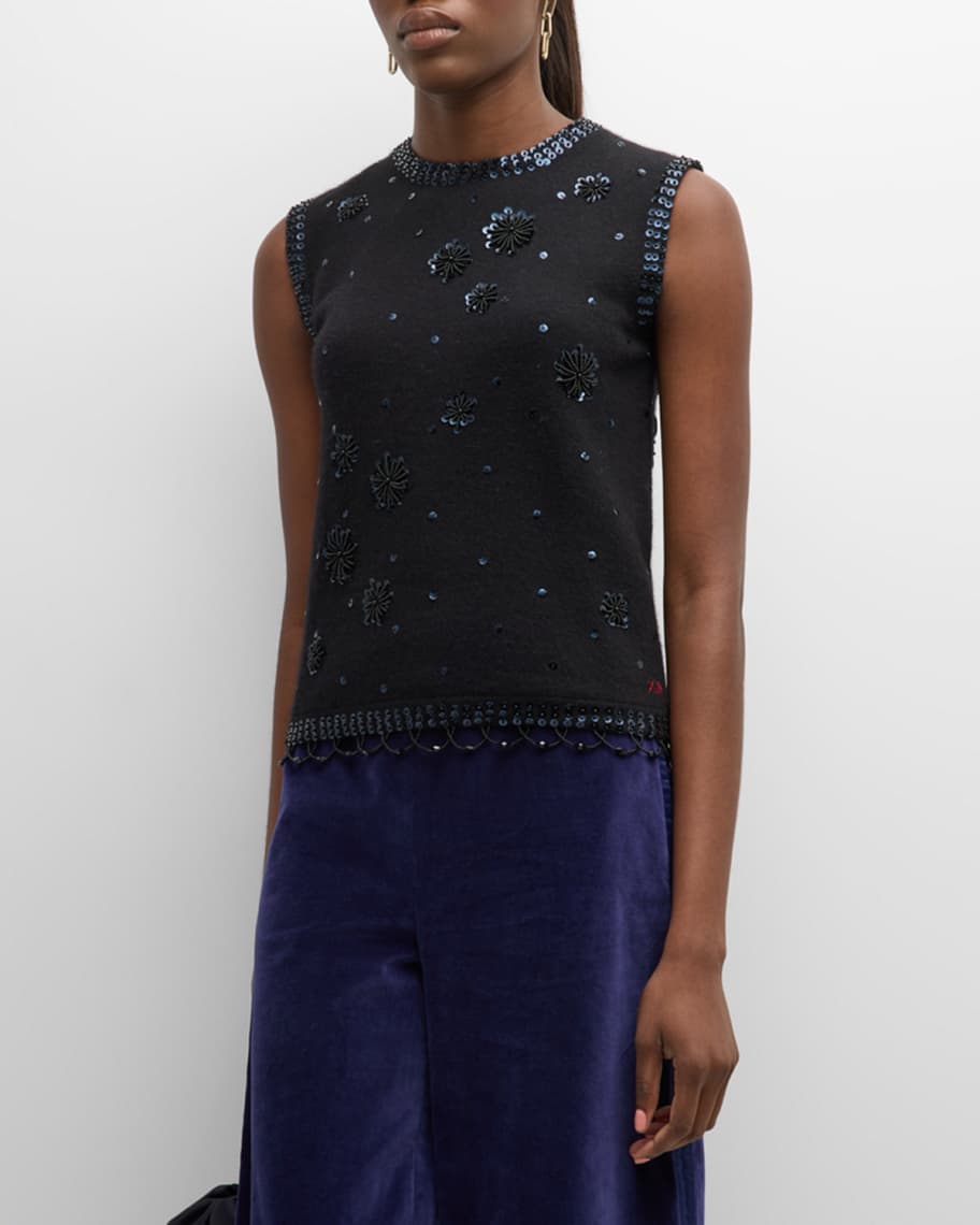 Midnight Valentine Strapless Tank (M)