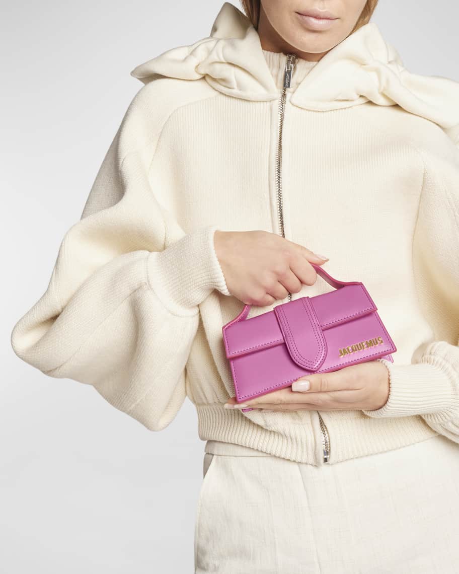 Image 3 of 6: Le Bambino Leather Shoulder Bag