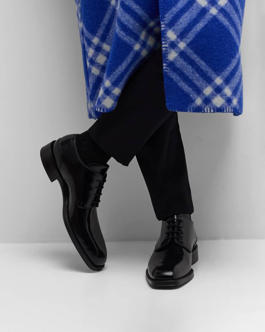 Image 2 of 6: Men's Bloomsbury Leather Derby Shoes