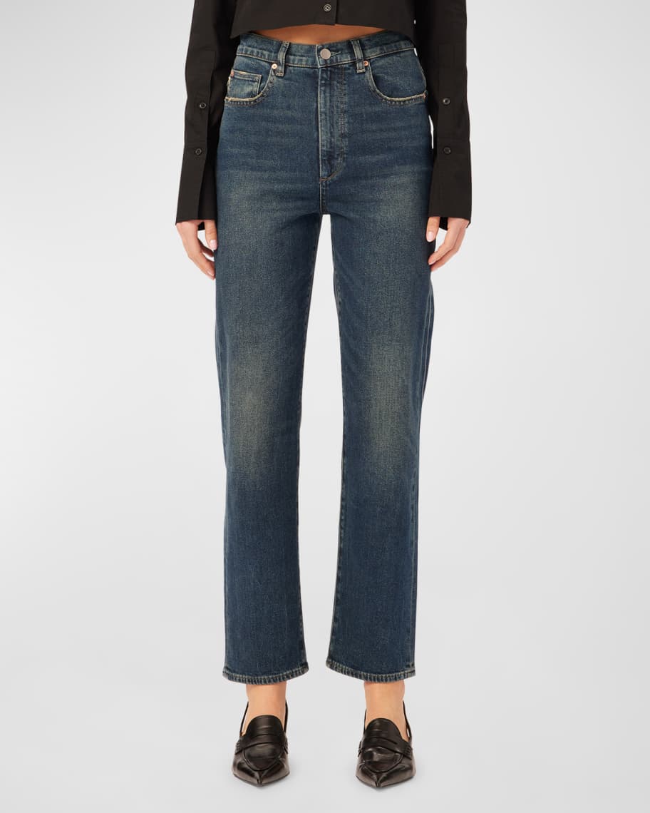 DL1961 Enora Cigarette High Rise Ankle Jeans | Neiman Marcus
