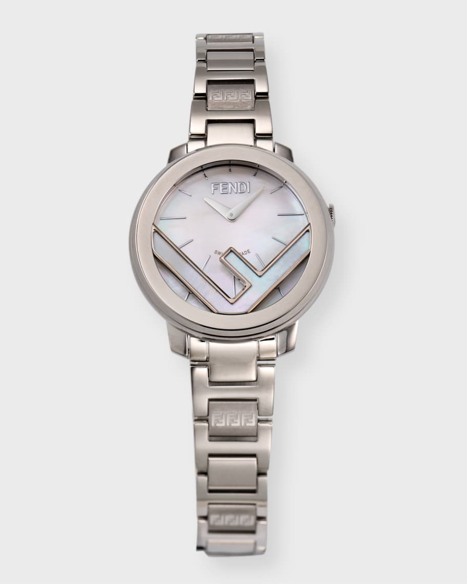 【FENDI】Run Away ブレスレット ウォッチ ホワイト文字盤 28mm FENDI】Run Away ブレスレット ウォッチ ホワイト文字盤 28mm