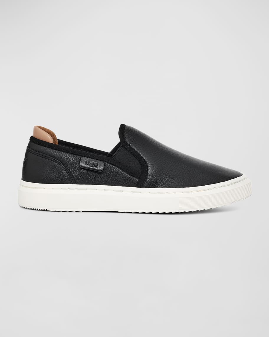 UGG Alameda Leather Slip-On Sneakers | Neiman Marcus