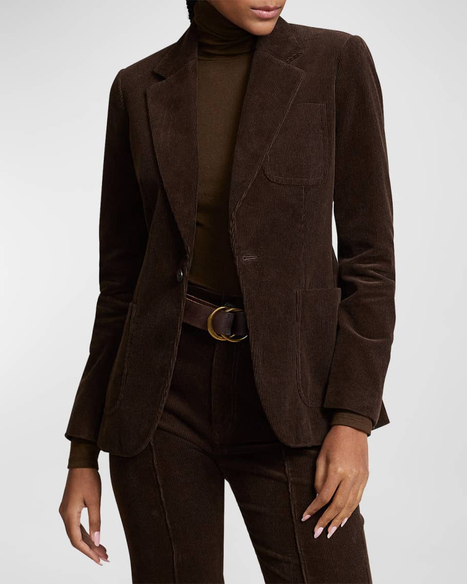 Polo Ralph Lauren Wide-Wale Corduroy Blazer | Neiman Marcus