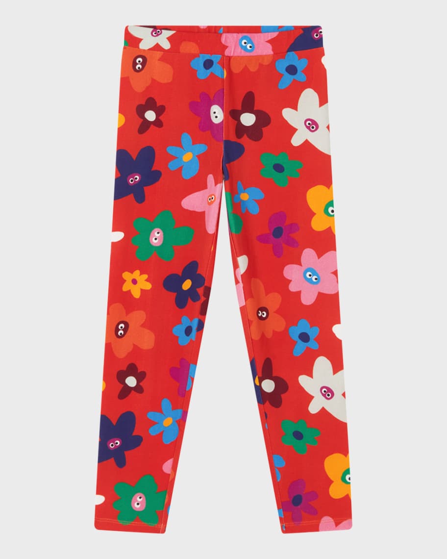 Stella McCartney Kids Girl's DaisyPrint Leggings, Size 514 Neiman