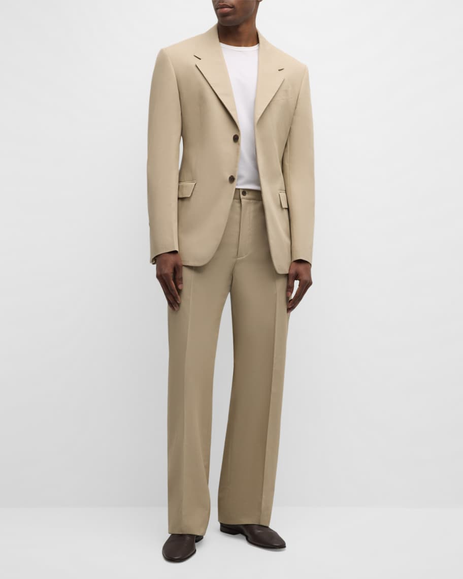 Image 2 of 6: Men's Cotton Canvas Sport Coat