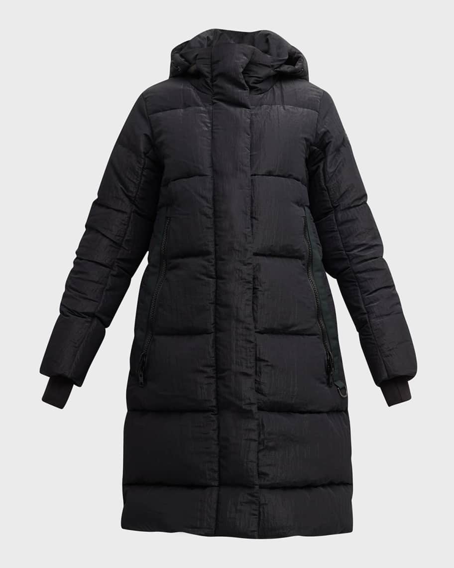 Canada Goose Byward Parka Black Label Shiny Crinkle Neiman Marcus