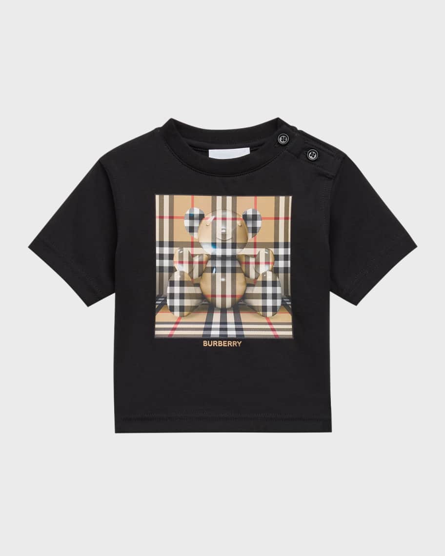 Burberry Cedar Childrens Boys T Shirt In White main image 1