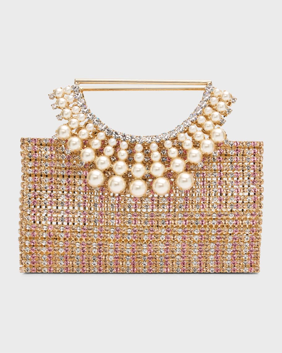 Image 1 of 6: Rhea Crystal Clutch