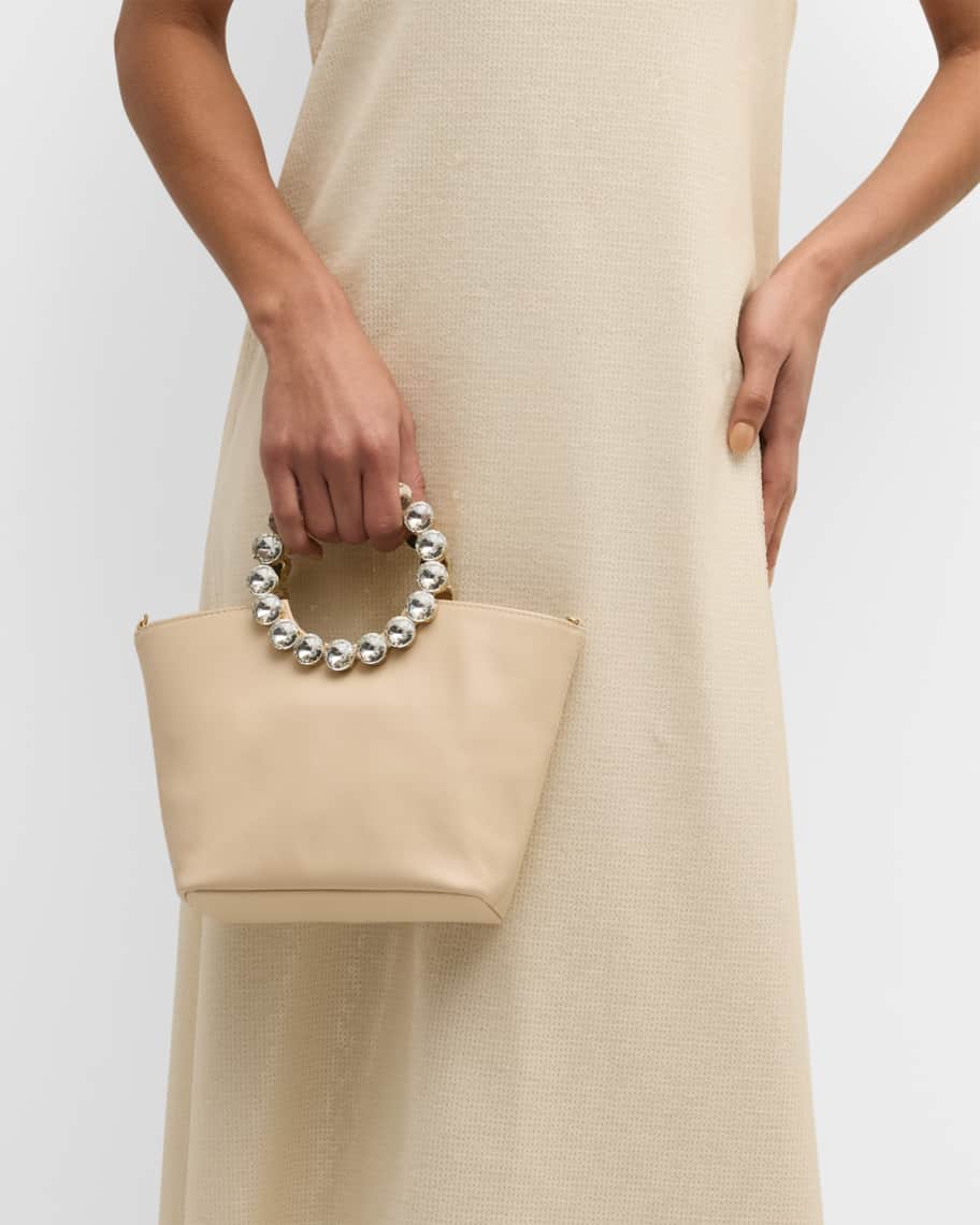 Image 2 of 6: Ciel Crystal Mini Top Handle Bag