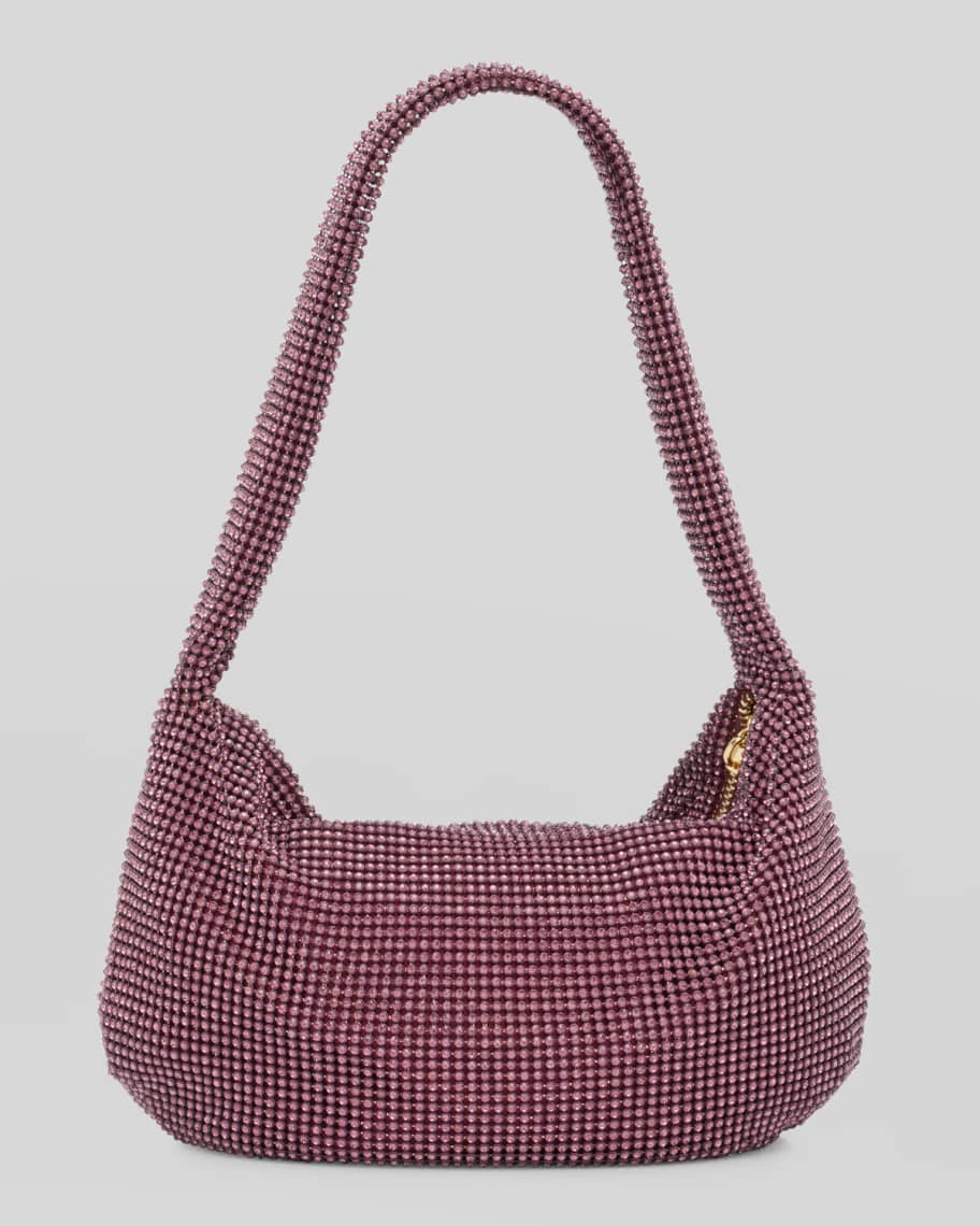 Whiting & Davis Farrah Crystal Hobo Shoulder Bag Neiman Marcus