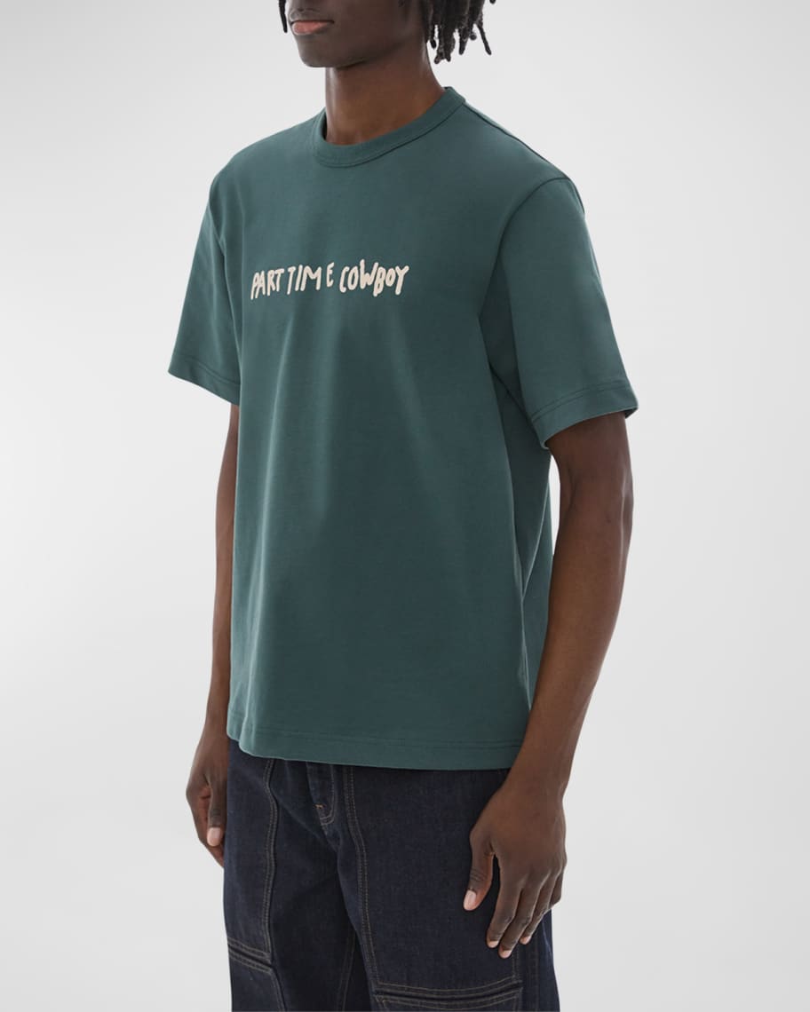 Helmut Lang Men's Cowboy Logo Capsule T-Shirt | Neiman Marcus