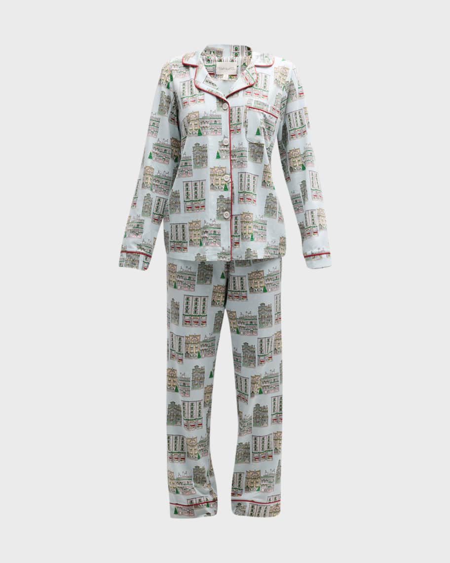 BedHead Pajamas It’s an NM Christmas Cotton Pajama Set Neiman Marcus