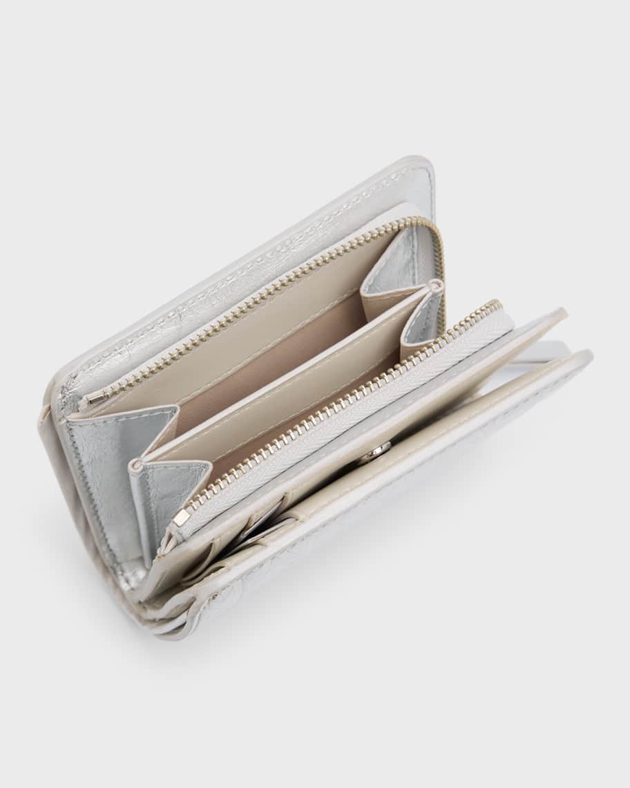 Image 3 of 5: The Monogram Metallic Mini Compact Wallet