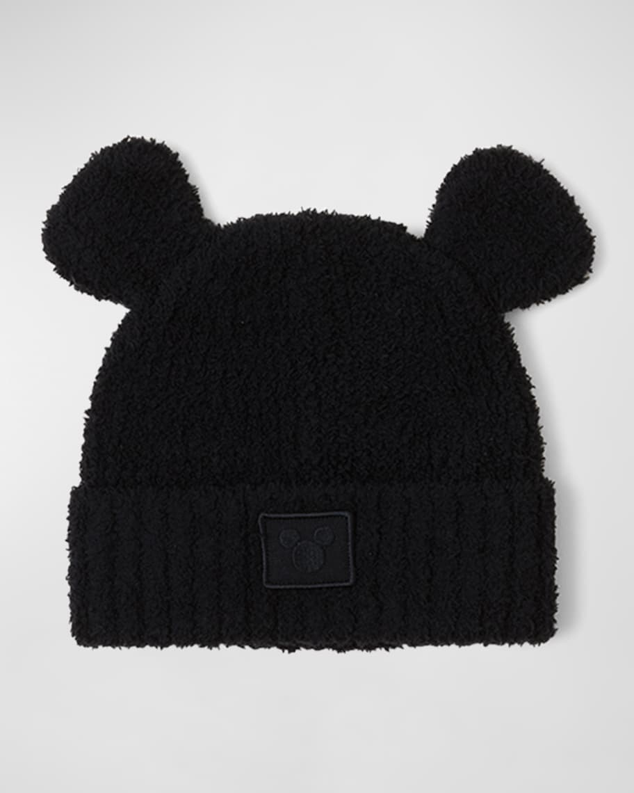 Barefoot Dreams Kid's CozyChic Disney Mickey Mouse Ears Beanie | Neiman ...