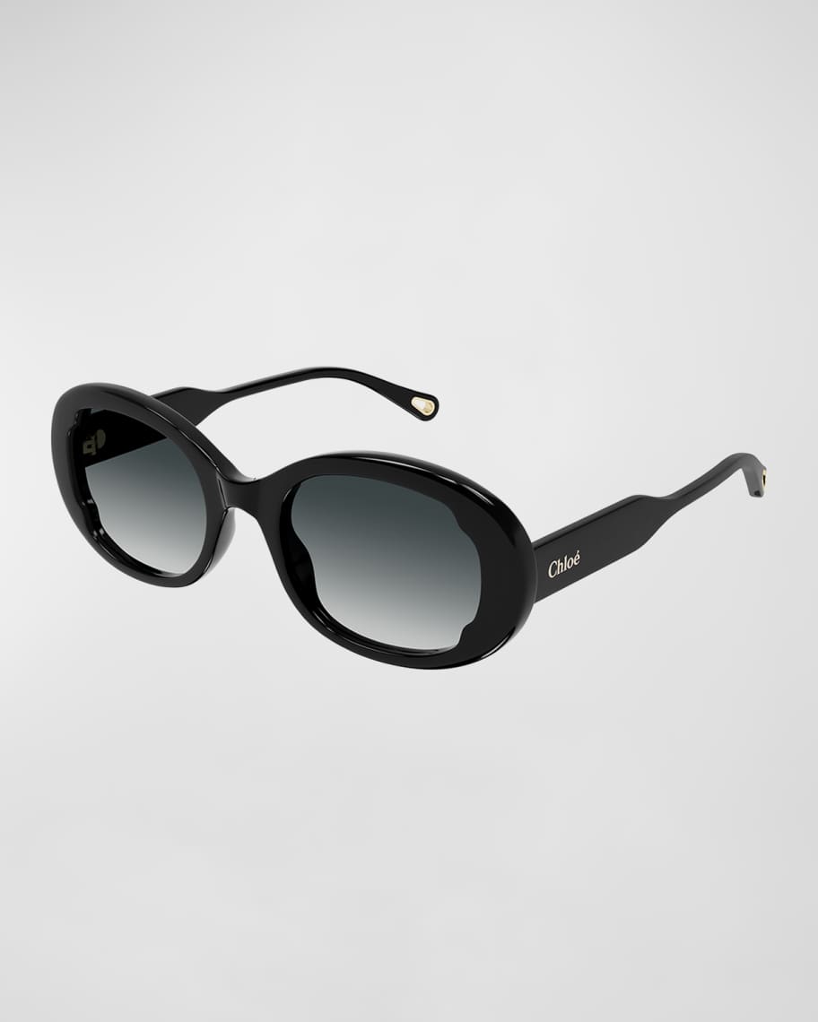 Chloe oversized 2025 round sunglasses