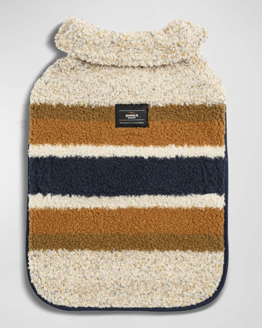 Shinola Brand Stripe Pet Sweater