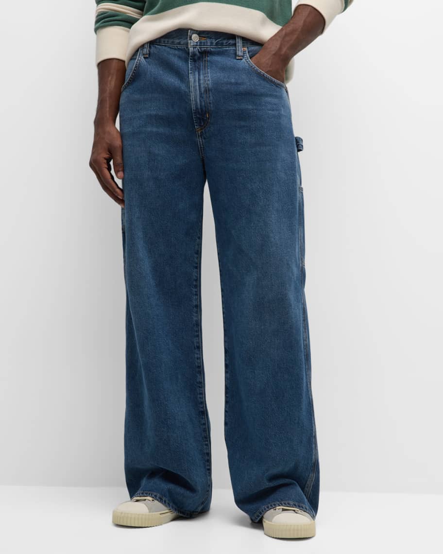 AGOLDE Men's Otto Carpenter Jeans | Neiman Marcus