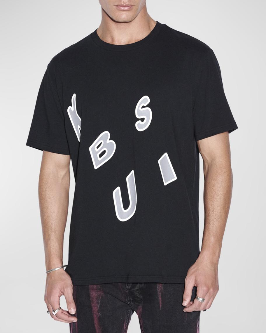 Ksubi Men's Logo Lettering Jersey Kash T-Shirt | Neiman Marcus