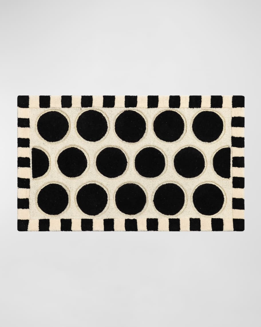 Almohada Decorativa MacKenzie-Childs Puppy Dot – Cojín Multicolor Nuevo Para Sofá O Cama