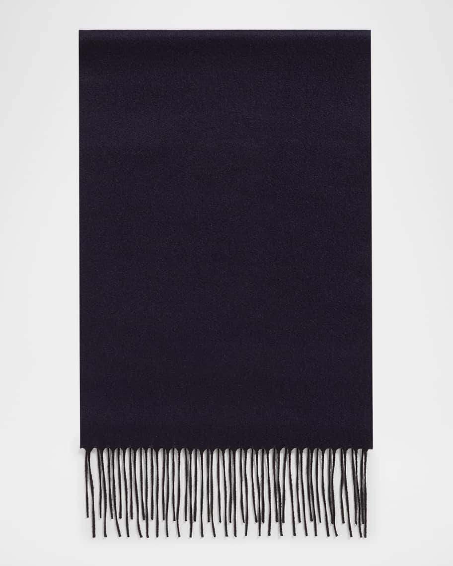 PIACENZA 1733 Men's Two-Tone Cashmere-Silk Scarf | Neiman Marcus