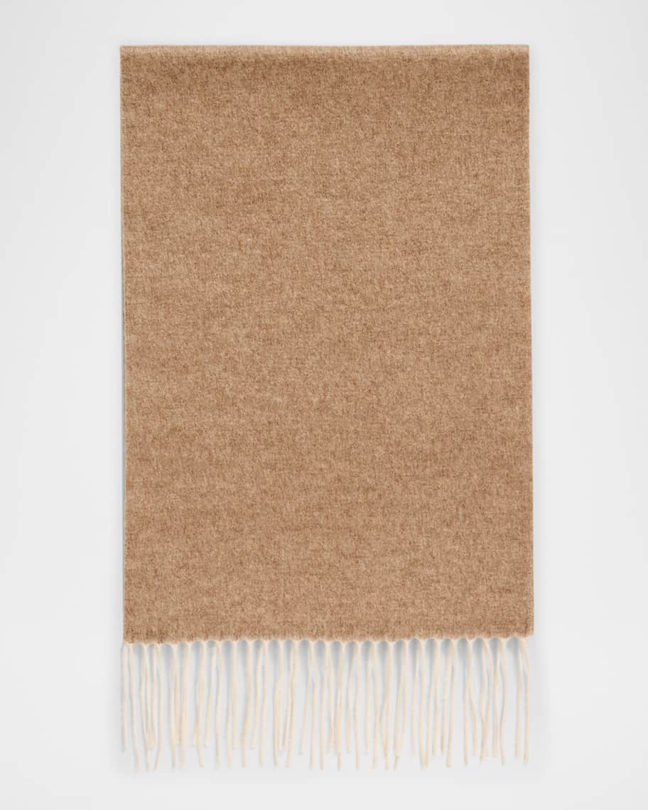 PIACENZA 1733 Men's Two-Tone Cashmere-Silk Scarf | Neiman Marcus