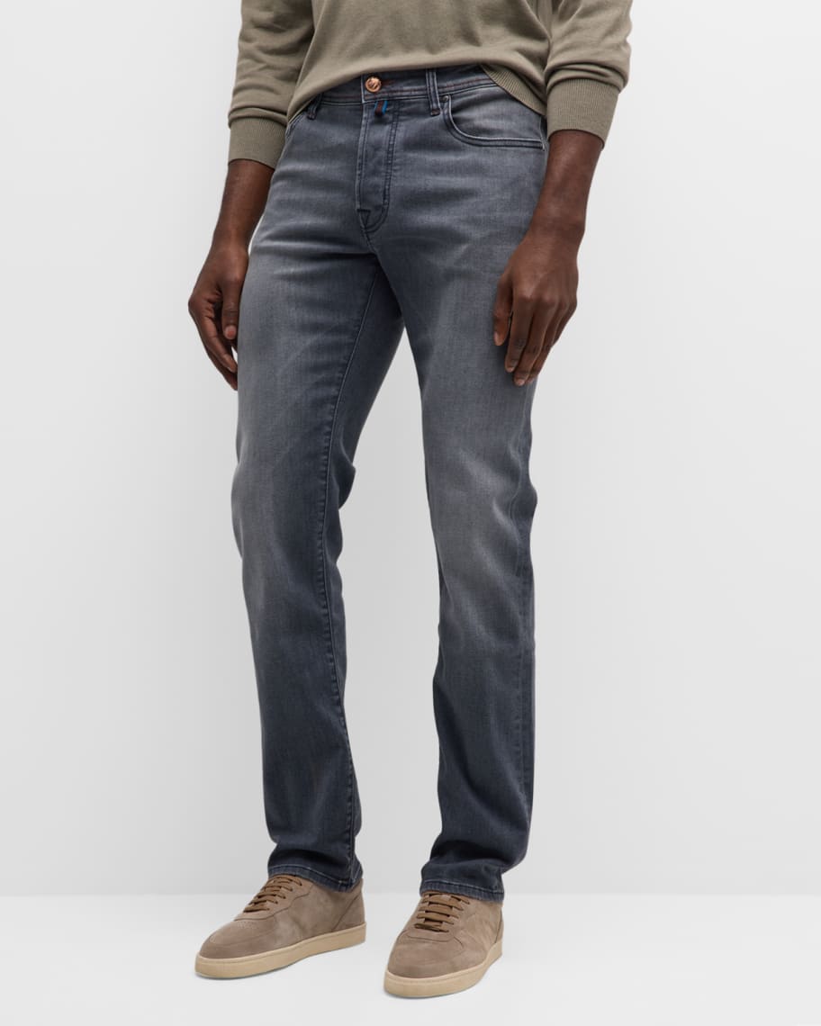 Jacob Cohen Men's Bard Slim Fit Stretch Denim Jeans | Neiman Marcus
