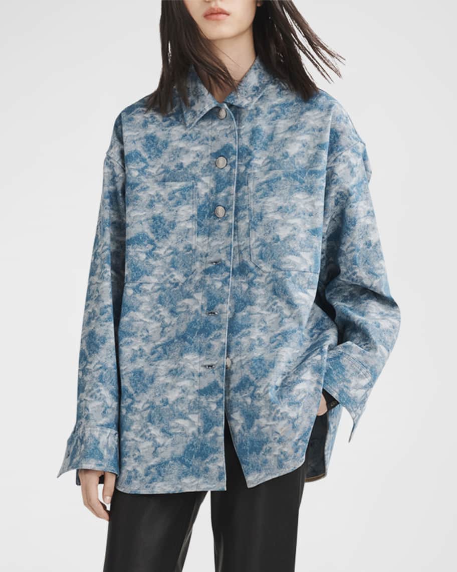 Rag Bone Lory Shirt Jacket Neiman Marcus