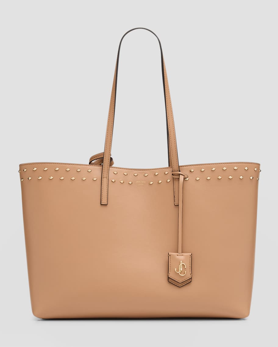 Jimmy Choo Nine2Five East-West Leather Tote Bag | Neiman Marcus