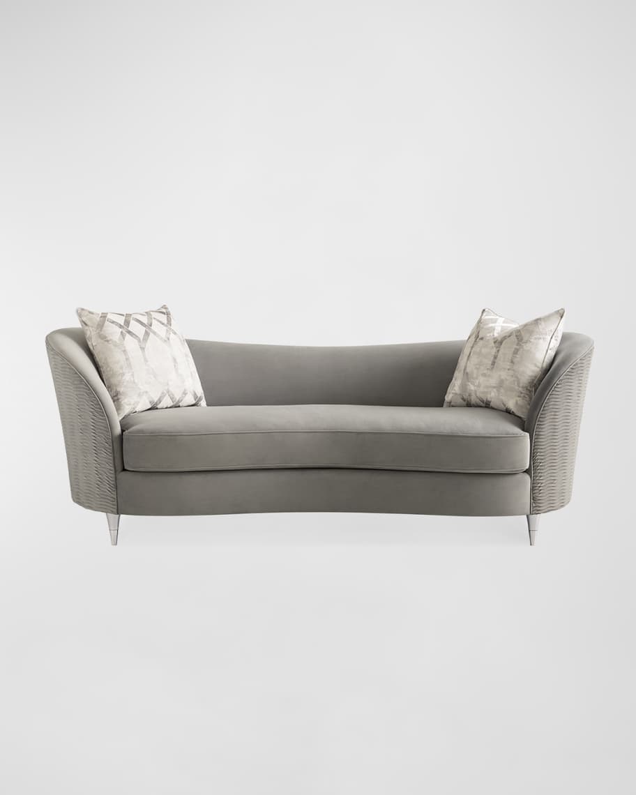 Caracole 2025 curved sofa