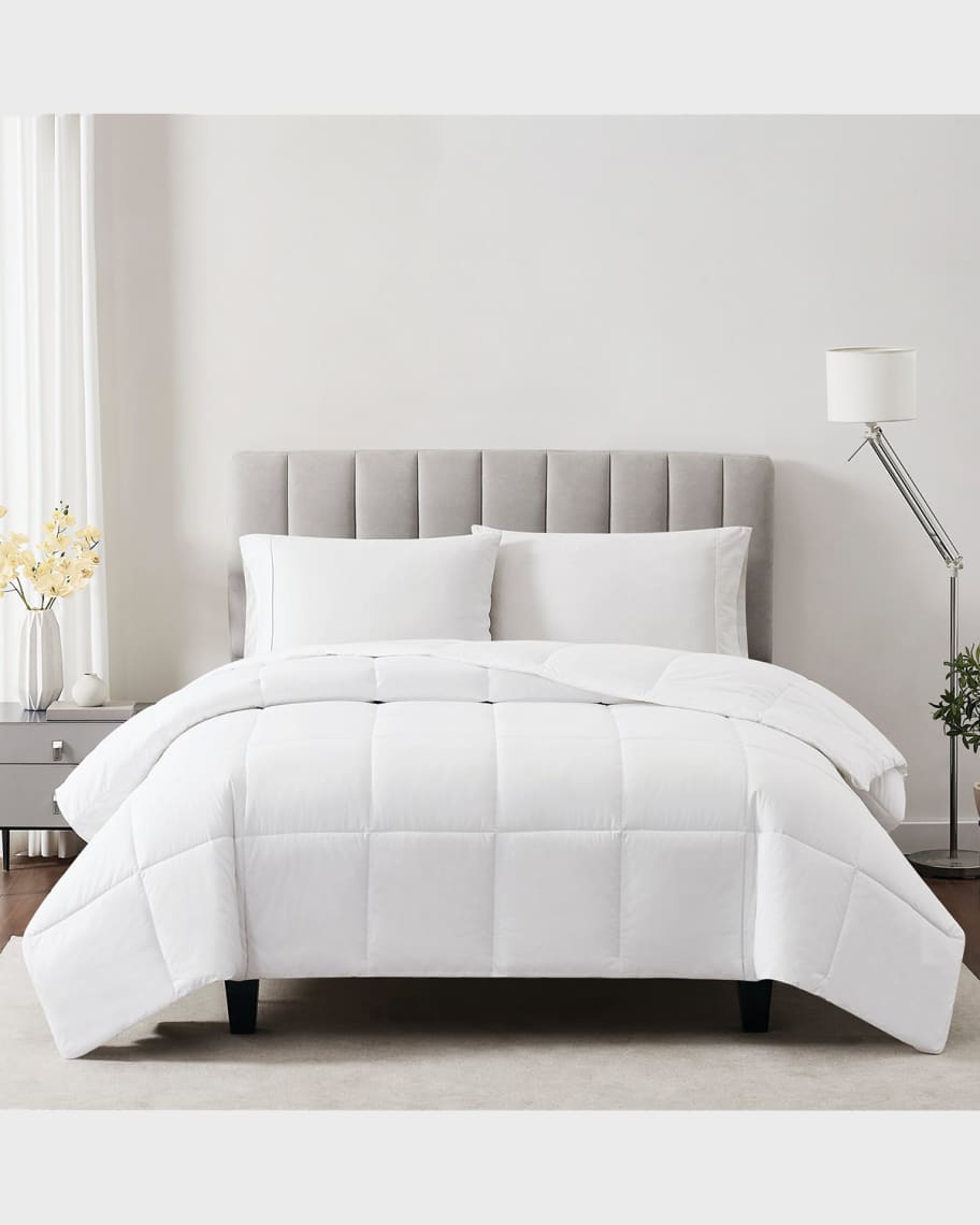 Image 1 of 5: Oversized Down Alternative Queen Comforter, 400 Thread Count
