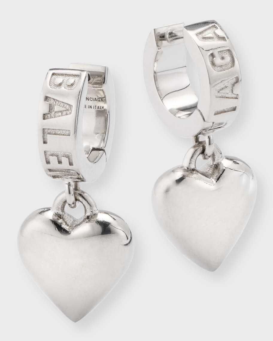 Balenciaga Sharp Heart Earrings | Neiman Marcus