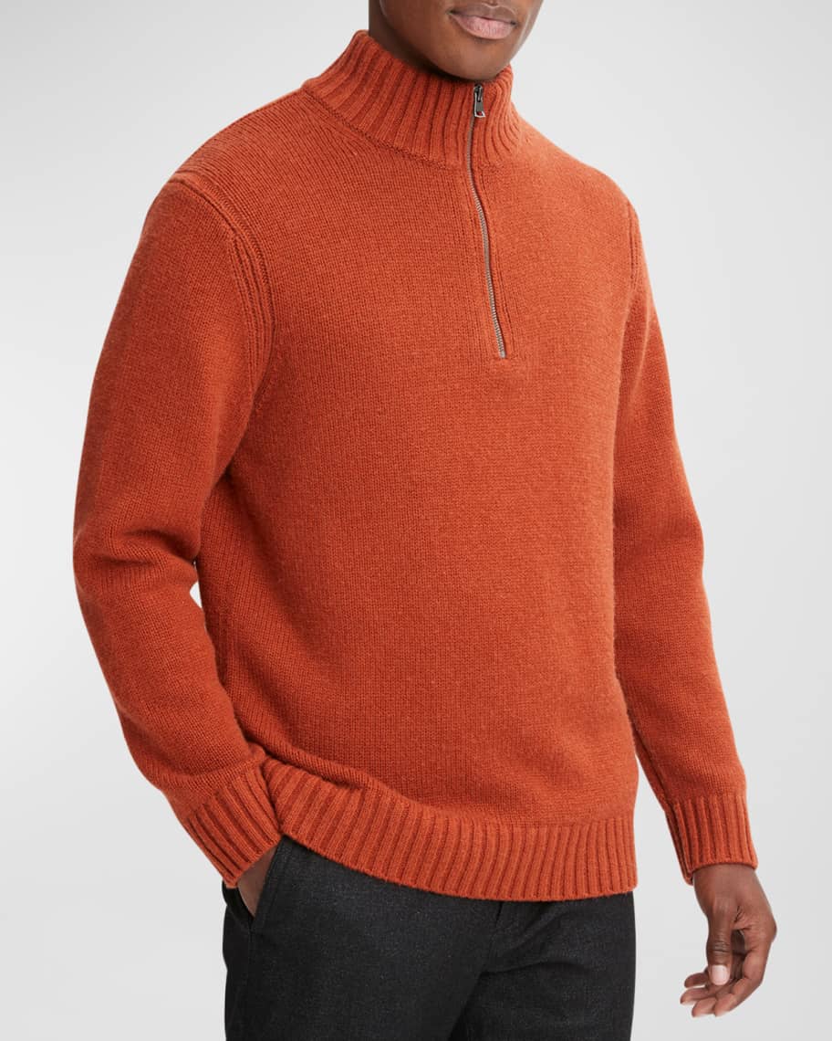 Embossed LV Cashmere Crewneck - Men - Ready-to-Wear
