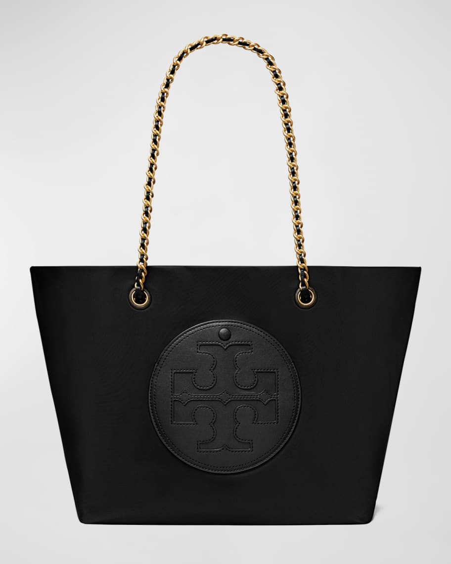 Shop Tory Burch Ella Leather Chain Tote Bag