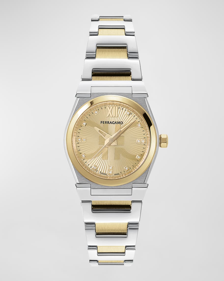 Ferragamo 28mm Vega Holiday Capsule Watch with Bracelet