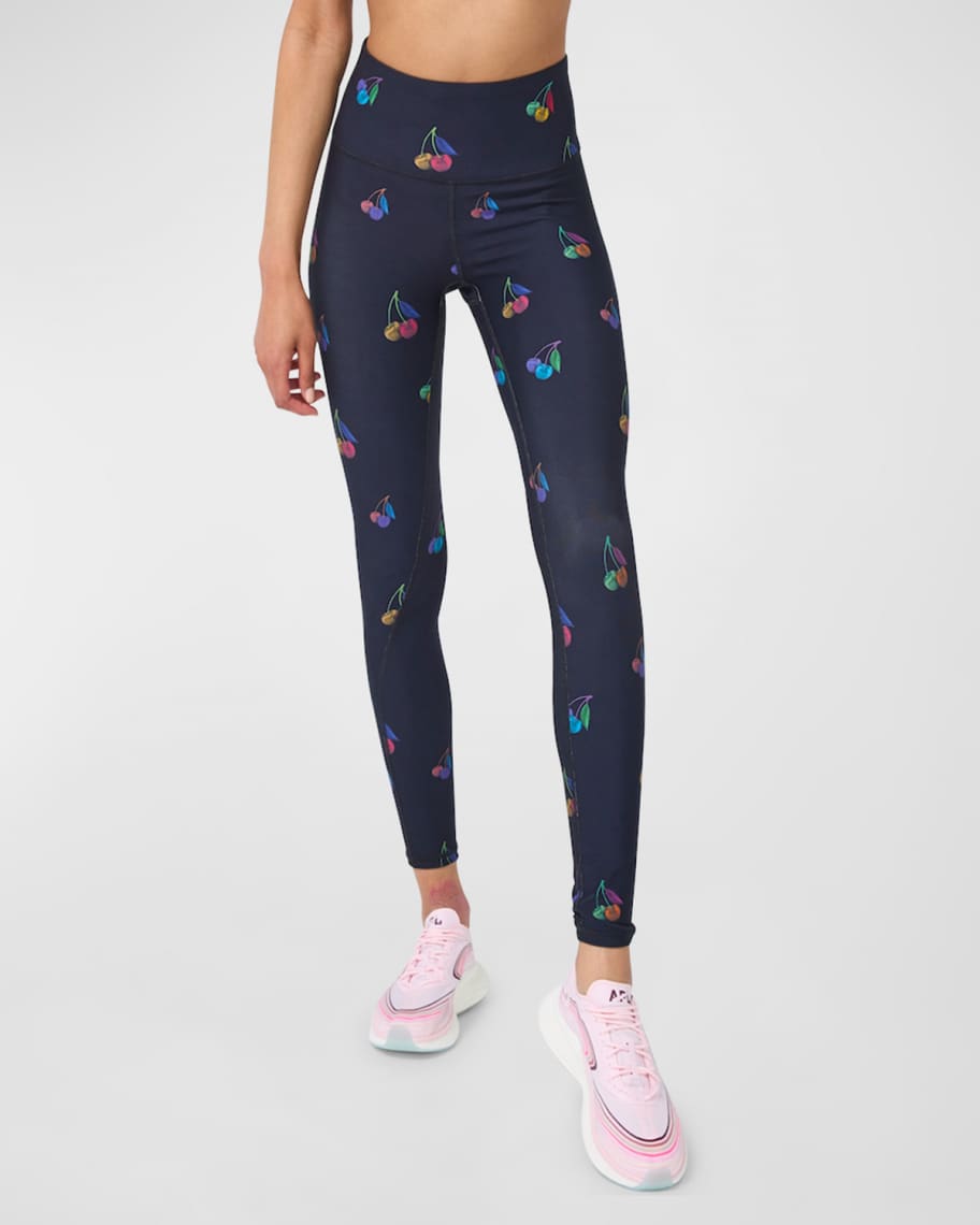 Valentine's Day Halftone Heart Leggings for Kids