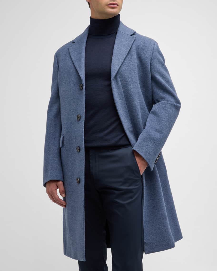 Shop Louis Vuitton Men's Peacoats Coats