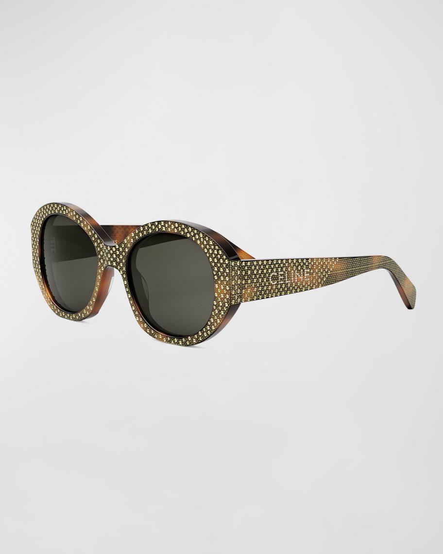 Celine Women's Metal Sunglasses Brown