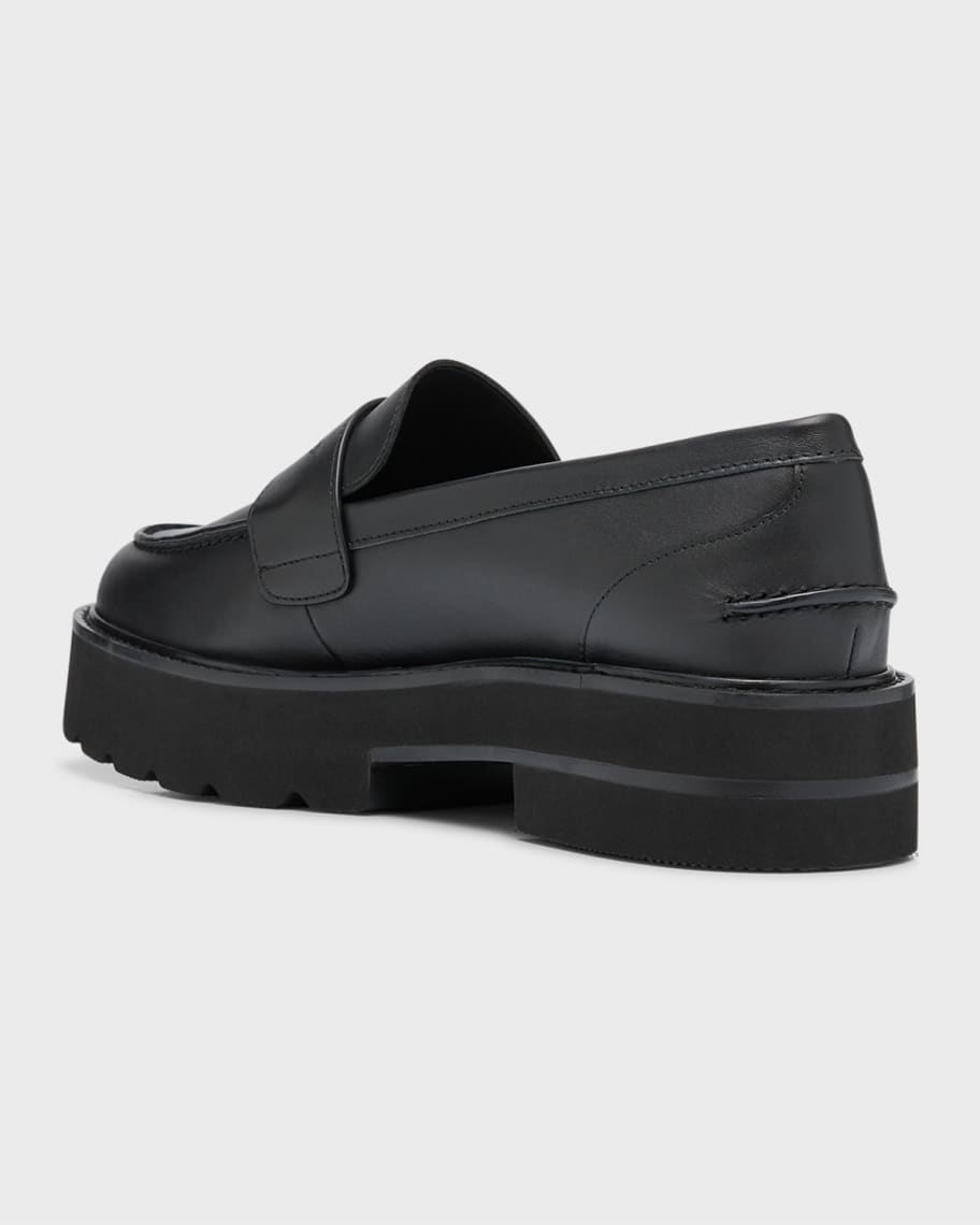 Image 3 of 6: Ultralift Leather Casual Penny Loafers