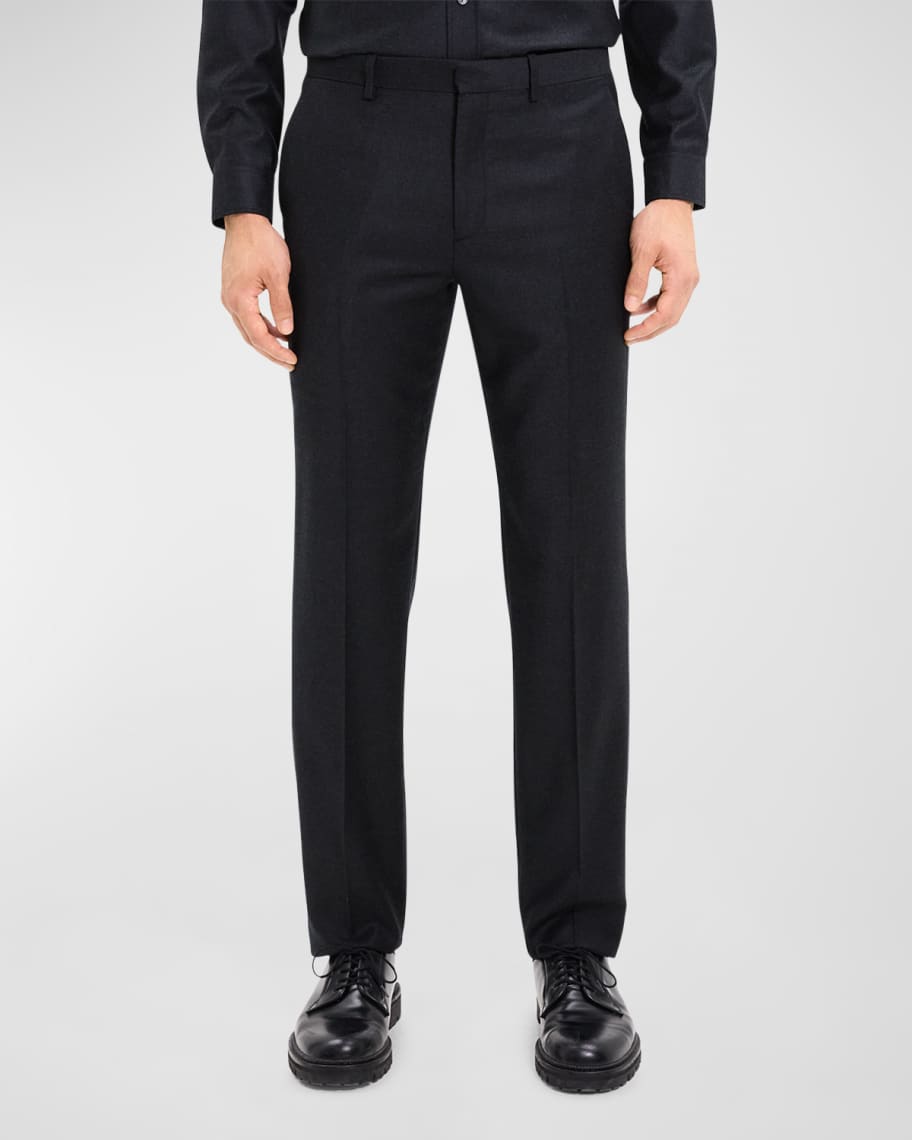 Theory Men's Mayer Pant in Suiting Flannel | Neiman Marcus