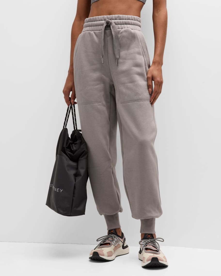 Stella McCartney Grey Marl Sandwich Joggers main image 0
