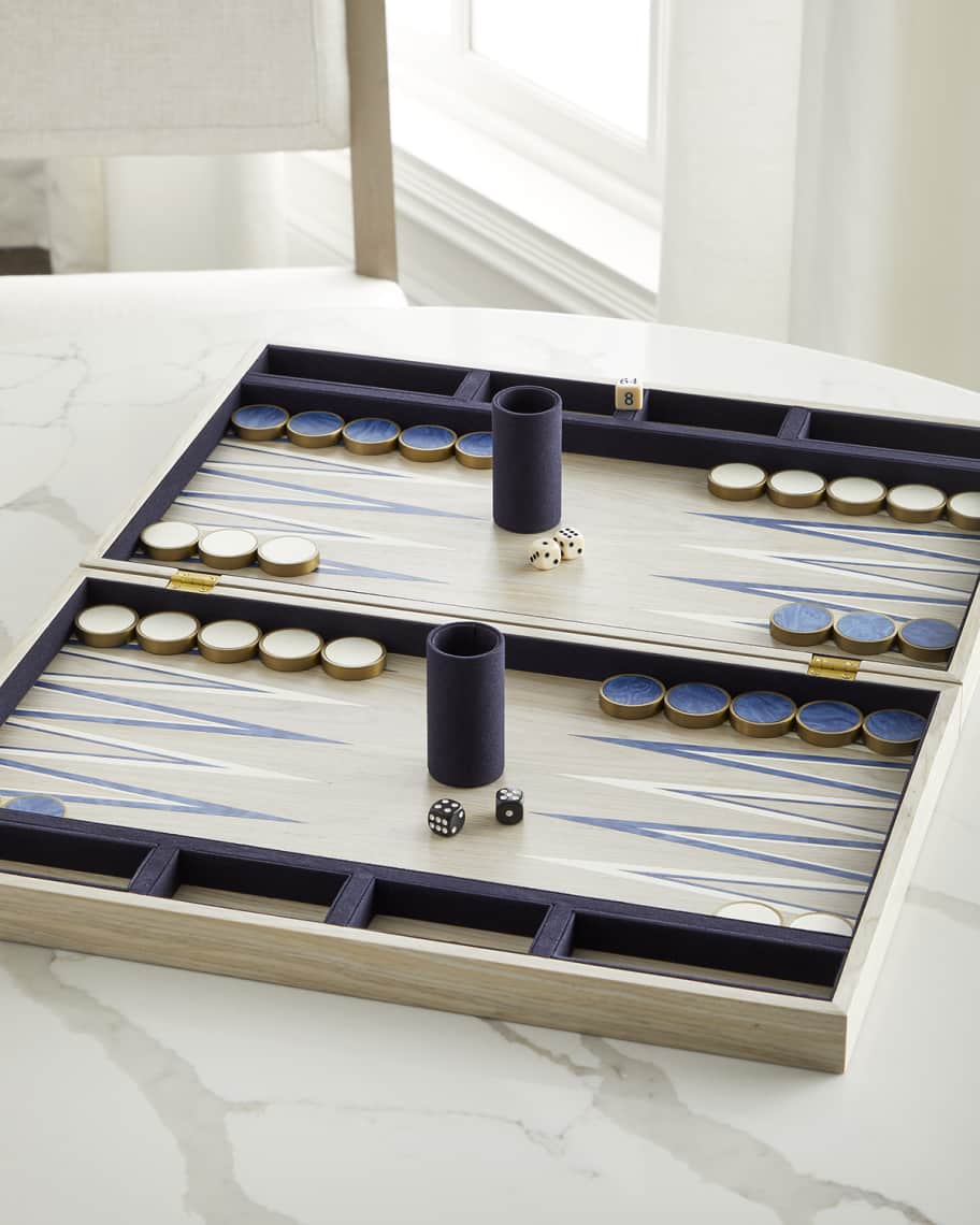 L'Objet Limited Edition Matis Backgammon Set