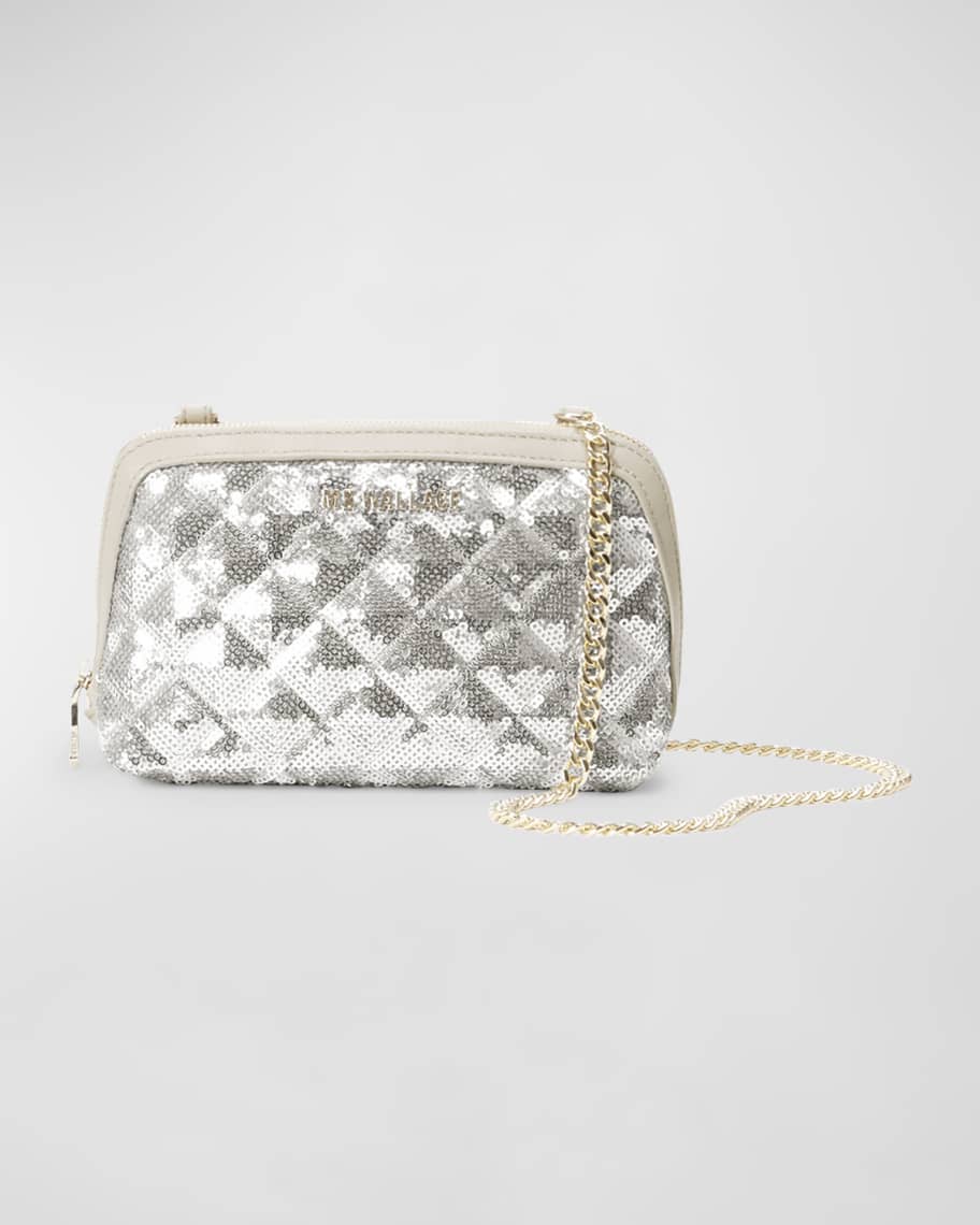 MZ WALLACE Emily Small Sequins Crossbody Bag | Neiman Marcus