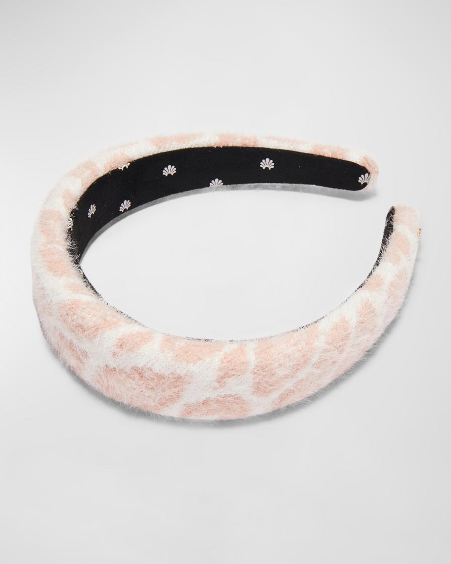 Lele Sadoughi Leopard Rhinestone Alice One of a Kind Headband Lele Sadoughi Crystal Alice Headband | Shopbop main image 3