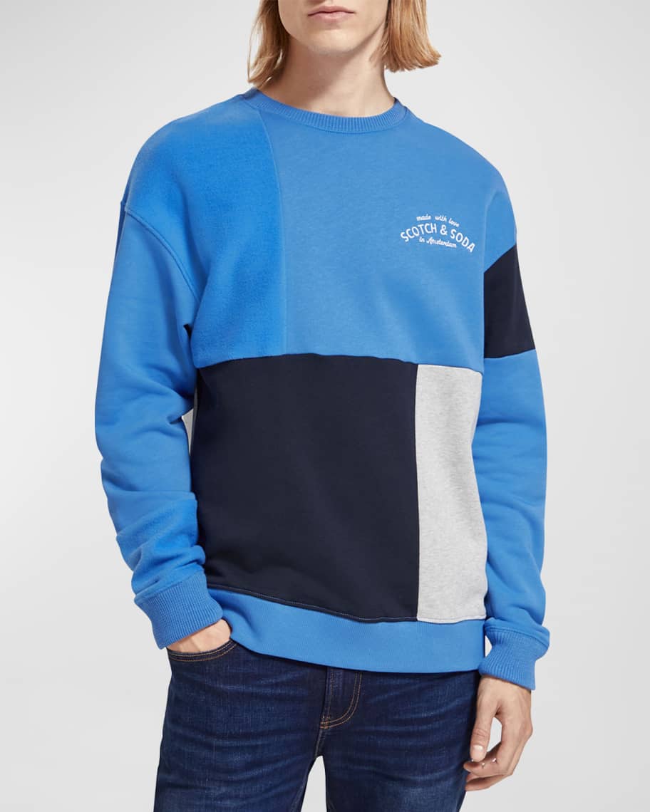 Scotch and soda colorblock 2025 sweater