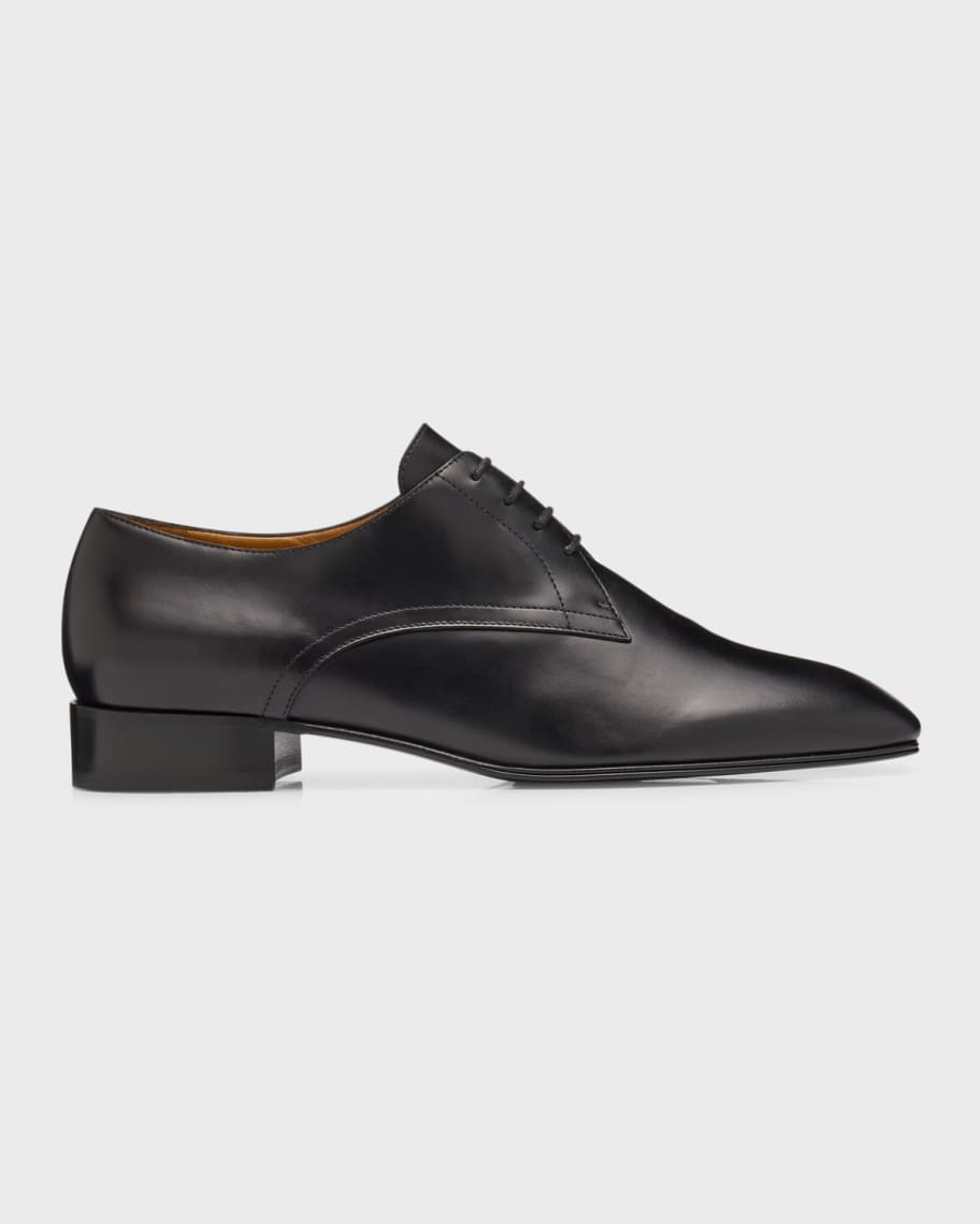 THE ROW Kay Leather Oxford Loafers | Neiman Marcus