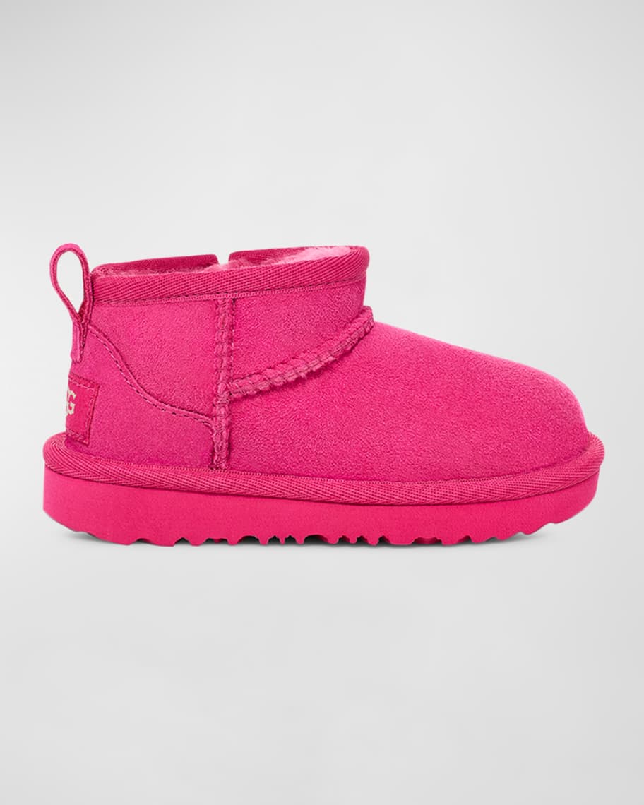 UGG Girl's Classic Ultra Mini Boots, Baby/Toddler | Neiman Marcus